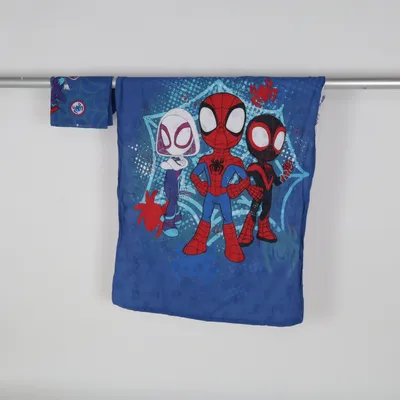 Dekbedset (Blauw, Meerkleurig) van Marvel Katoen