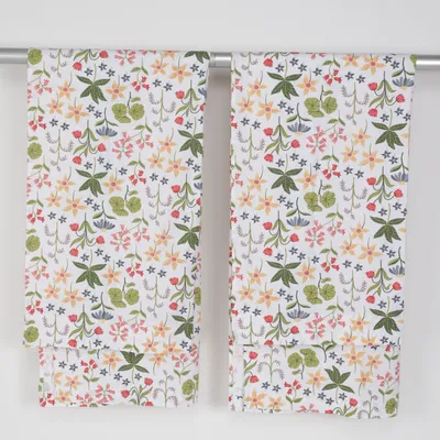 Kanallängd (Vit, Flerfärgad) från Rusta Home Bomull