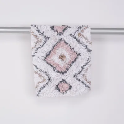 Badrumsmatta (Vit, Flerfärgad) från H&M Home Bomull