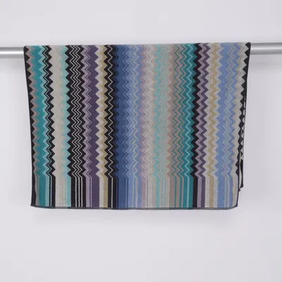 Bath towel (Blue, Multicolored) from Missoni Home
