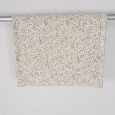 Baby blanket (White, Brown) from Cam Cam Copenhagen Organic cotton, Polyester
