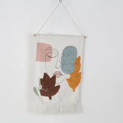 Väggbonad (Vit, Flerfärgad)