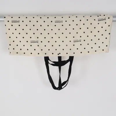 Sac en toile (Beige, Noir) de Maisons du Monde