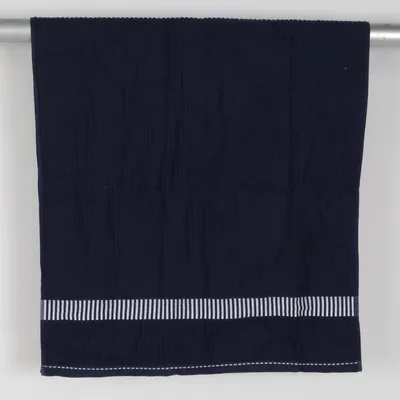 Serviette (FROTTE NIMBUS MARIN) de Queen Anne Coton