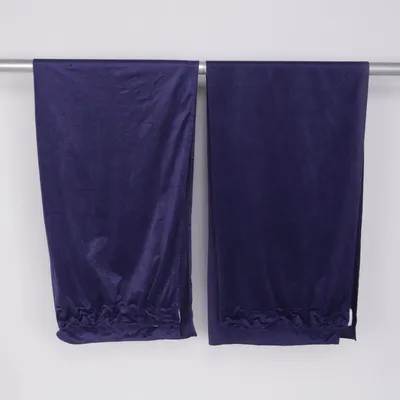 Mörkläggningsgardin (Blå, Vit) från Rusta Home Polyester