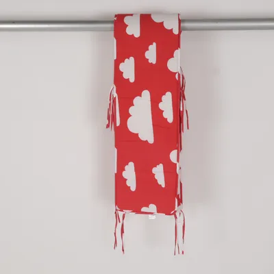 Bedbumper (Rood, Wit) van Färg & Form