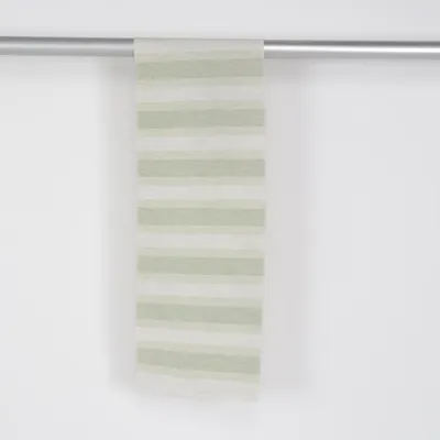 Löpare (Vit, Grön) från Hemtex Bomull