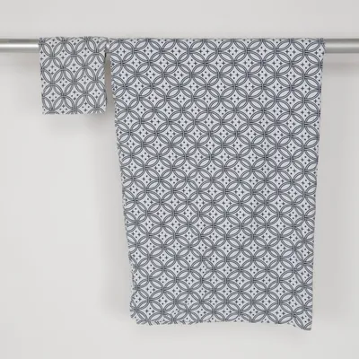 Bäddset (Vit, Blå)