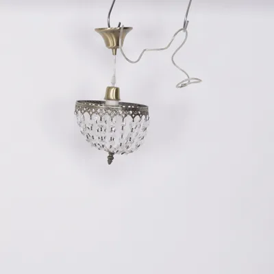 Chandelier (Gold, Transparent)