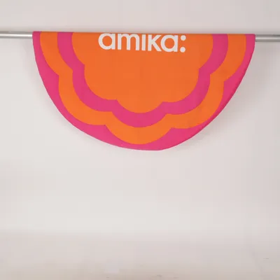 Strandlaken (Oranje, Roze, Meerkleurig) van Amika Polyester