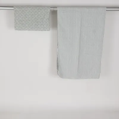 Parure de lit (Blanc, Gris) de Kid Coton