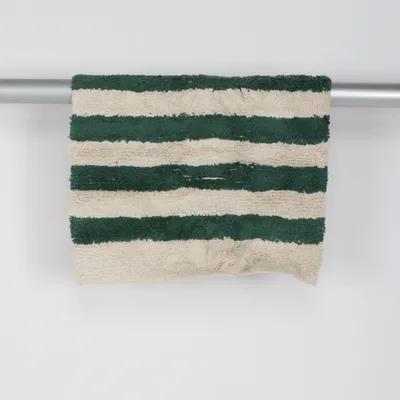 Badrumsmatta (Grön, Vit) från Søstrene Grene Bomull