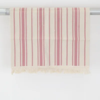 Fladvævet tæppe (Beige, Pink) fra IKEA