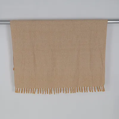 Filt (Beige) från Rusta Home Bomull, Polyester
