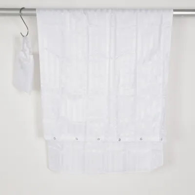 Douchegordijn (Wit) van Curaqua Polyester