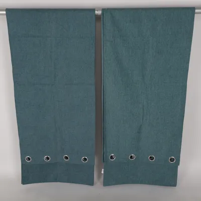 Rideau à œillets (Bleu) de Maisons du Monde Polyester
