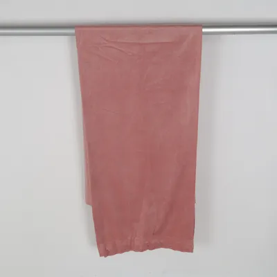 Rideau passe tringle (Rose) de Rusta Home Polyester