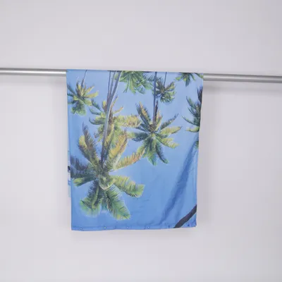 Shower curtain (Blue, Multicolored) from Miomare Polyester
