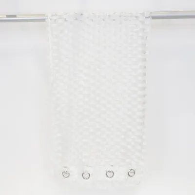Eyelet curtain (White) from Luca Bessoni Polyester