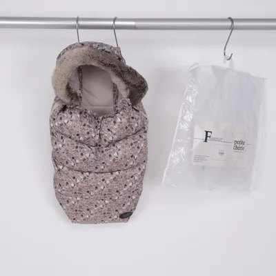Footmuff (Brown, Pink, Multicolored) from Petite Chérie