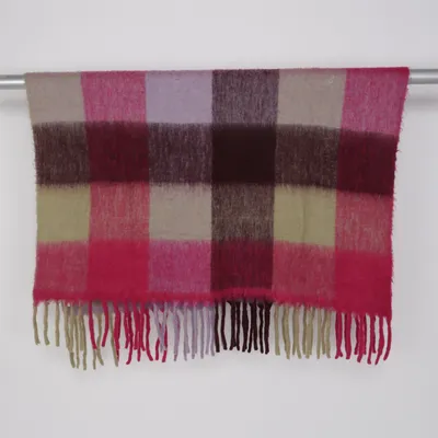 Plaid (Meerkleurig) Wol, Polyester, Acryl