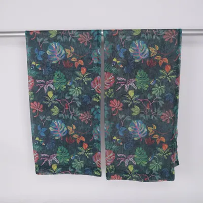 Kanallängd (Grön, Flerfärgad) från Indiska Polyester