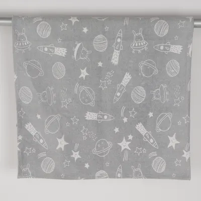 Playmat (Gray, White) from Alice & Fox Cotton