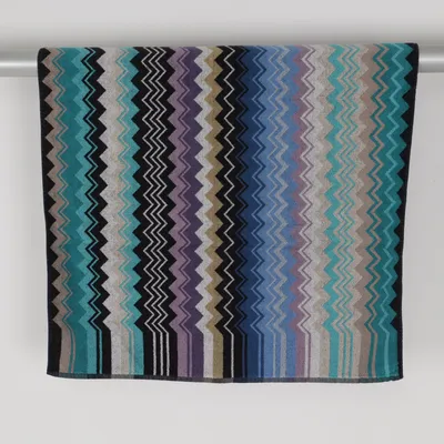 Badehåndklæde (Blå, Beige, Flerfarvet) fra Missoni Home