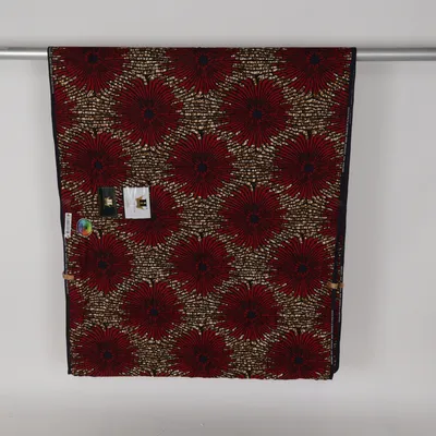 Textile (Red, Brown, Multicolored) from High Tech Cotton