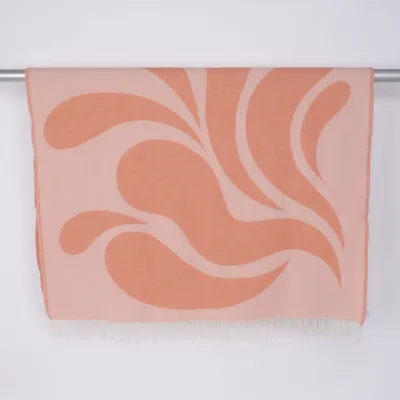 Plaid (Pink, Orange) from Arket x Klippan Wool