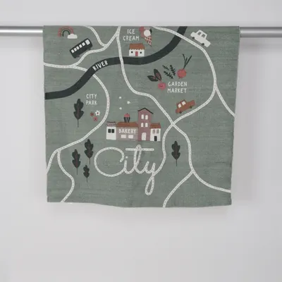 Playmat (Green, Multicolored) from H&M Home Cotton