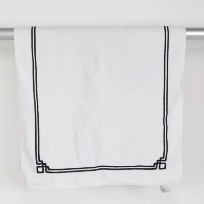 Badlakan (Vit, Svart) från H&M Home Bomull