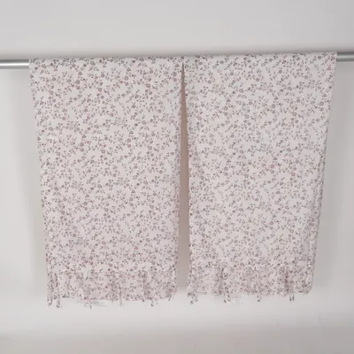 Knytbandslängd (Vit, Röd) från IKEA Bomull, Polyester