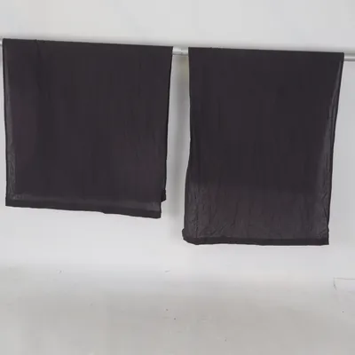 Rod pocket curtain (Gray) from Elsaform Cotton