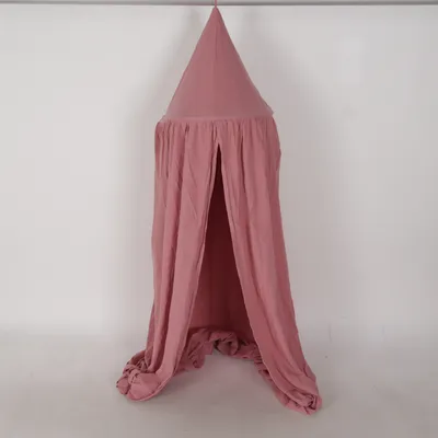 Lit canopée (Rose)