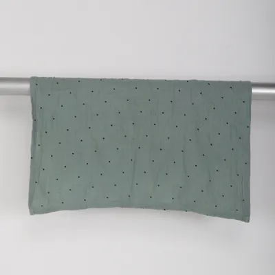 Couverture de bébé (Vert, Noir) de Liewood Coton biologique