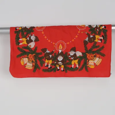 Nappe de table (Rouge, Multicolore) de Karsten Coton