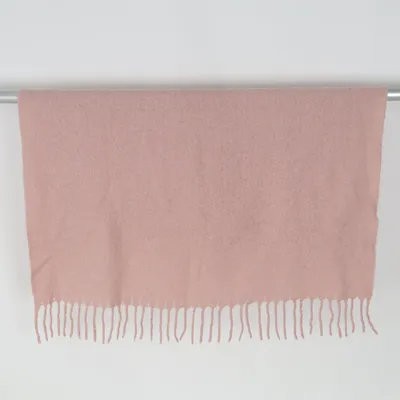Blanket (Pink) from Oscar & Clothilde Acrylic, Polyamide, Wool