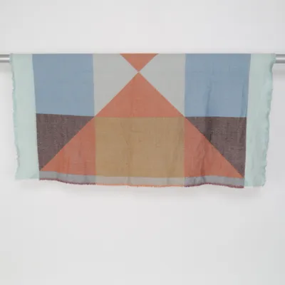 Plaid (Oranje, Meerkleurig) van Zara Accessories Acryl