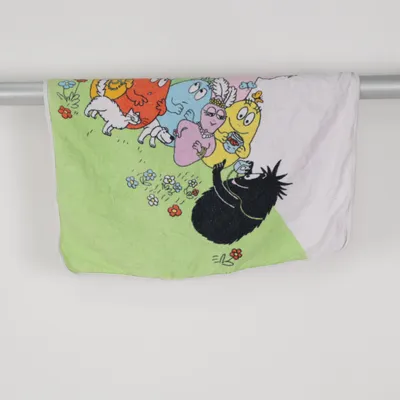 Serviette (Blanc, Vert, Multicolore) de Barbapapa Coton