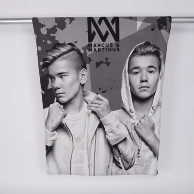 Deken (Grijs, Meerkleurig) van Marcus & Martinus Polyester