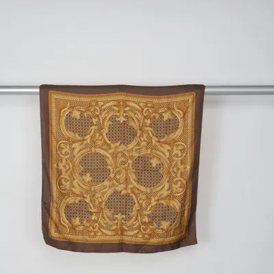 Halsdoek (Bruin, Geel) van Pauw Amsterdam Zijde