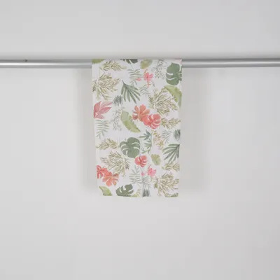 Chemin de table (Blanc, Vert, Rouge) de Maisons du Monde Coton