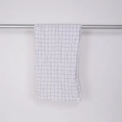 Påslakan (Blå, Vit)