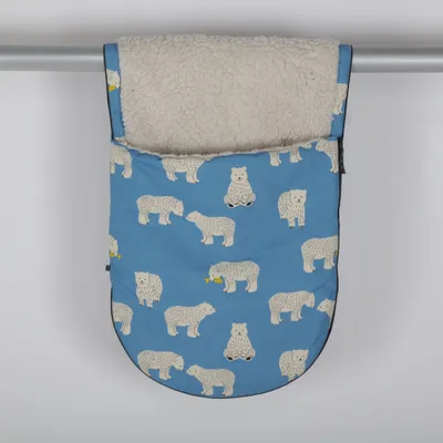 Voetenzak (Blauw, Meerkleurig) van Småfolk Polyester