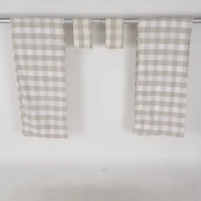 Bed set (Beige, White) from Hästens Cotton