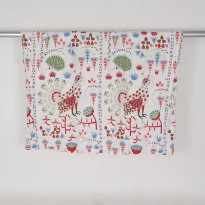 Duvet cover (White, Multicolored) from Iittala Cotton