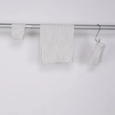 Bäddset (Vit, Grå) från Minitude Bomull