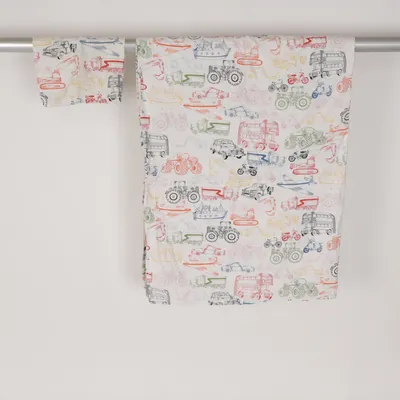 Bed set (White, Multicolored) from IKEA Cotton