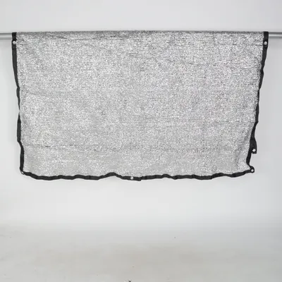 Solsegel (Silverfärgad, Svart)